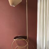 Vintage e-reader floor lamp