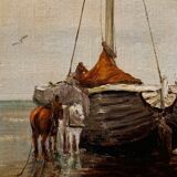 E. Remortel. Table "Seascape".