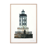 "Charlotte", the lighthouse, art print 21/29.7 cm
