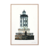 "Charlotte", the lighthouse, art print 21/29.7 cm