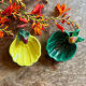 Lot de 2 coupelles vintage en barbotine