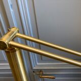Lampadaire halogène articulé en laiton
