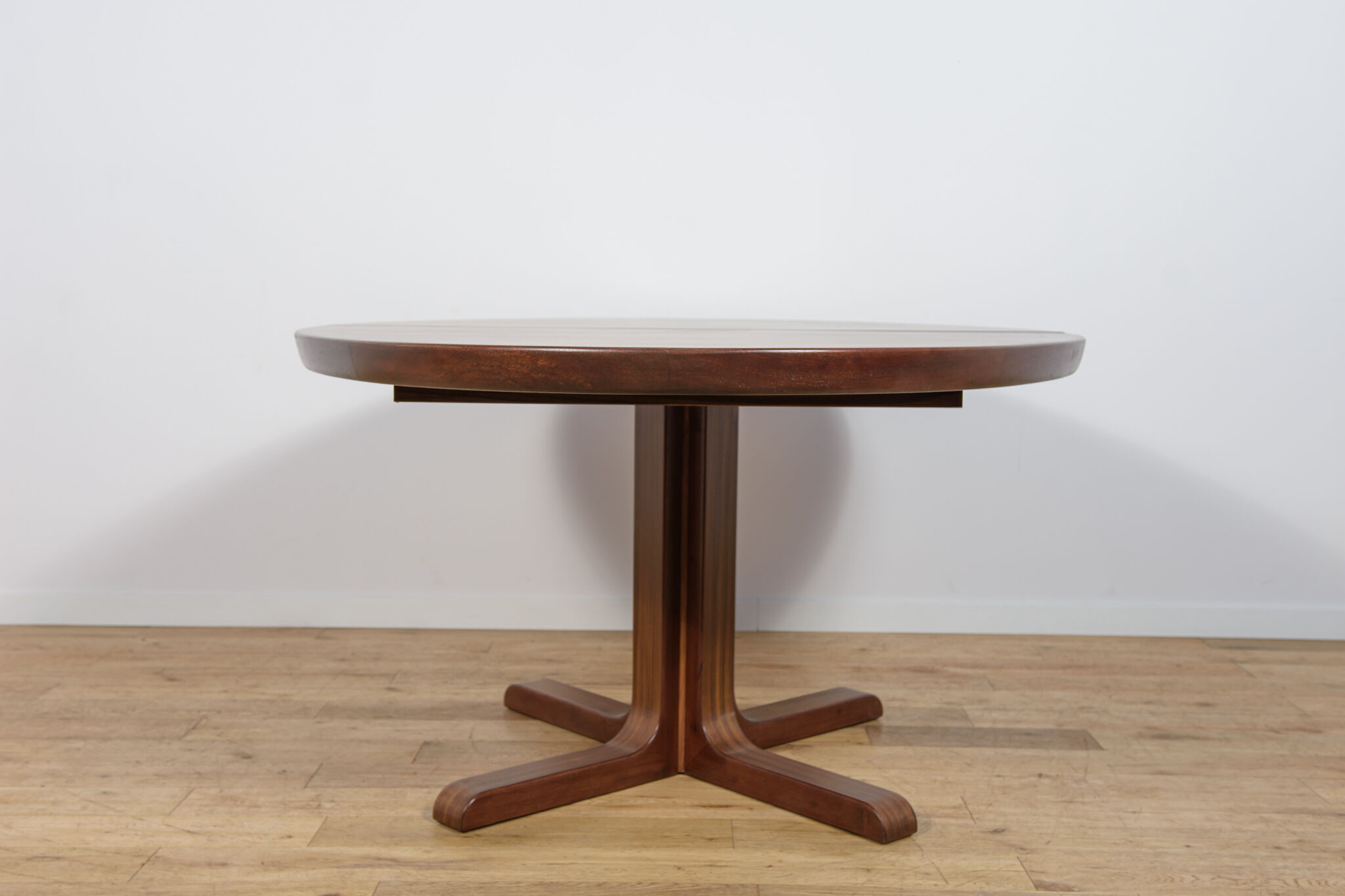 Mid-Century Oval Rosewood Extending Dining Table by Skovby, Denmark, 1960s