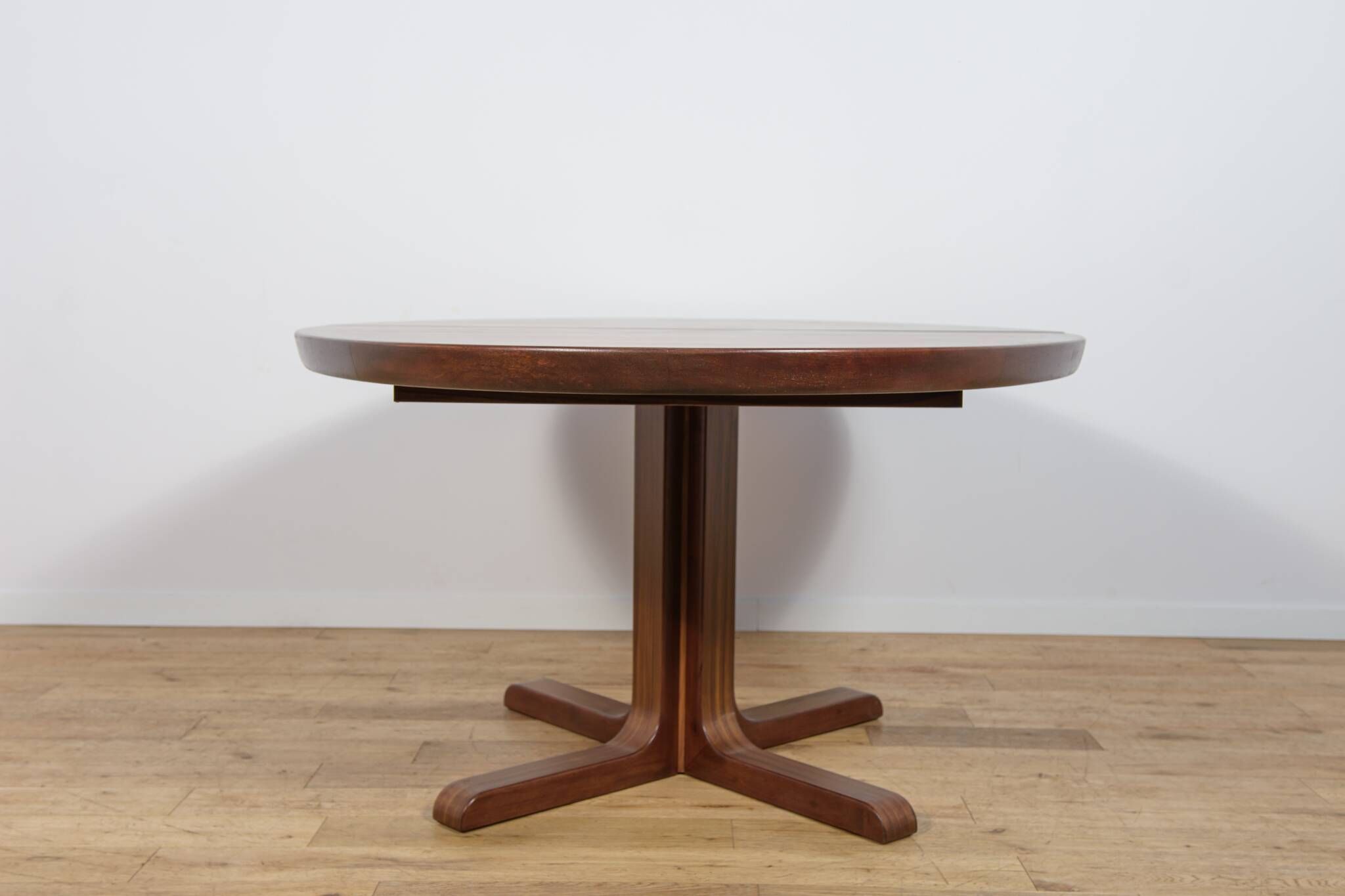 Mid-Century Oval Rosewood Extending Dining Table by Skovby, Denmark, 1960s