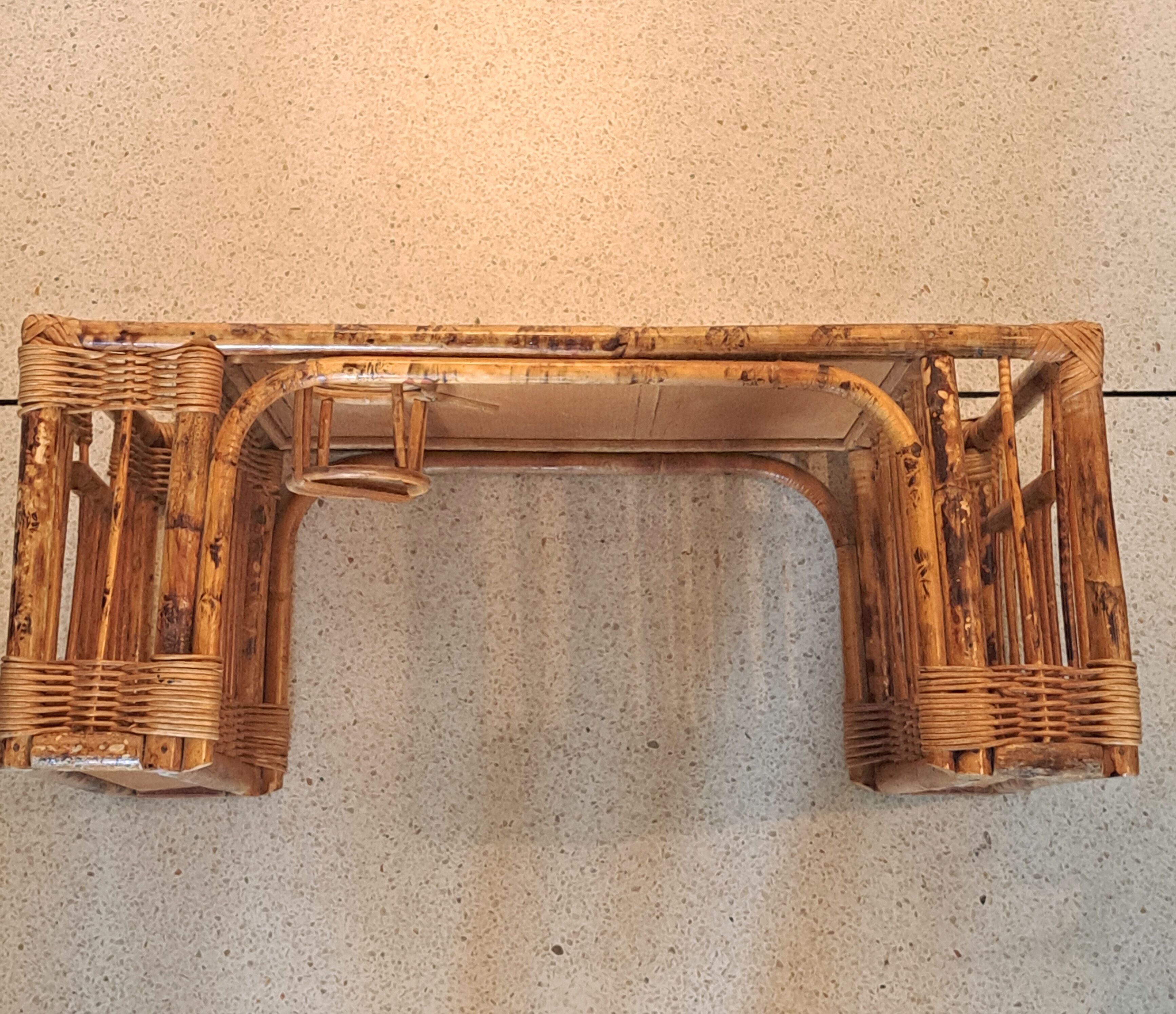 Rattan breakfast tray