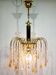 murano and crystal drops chandelier