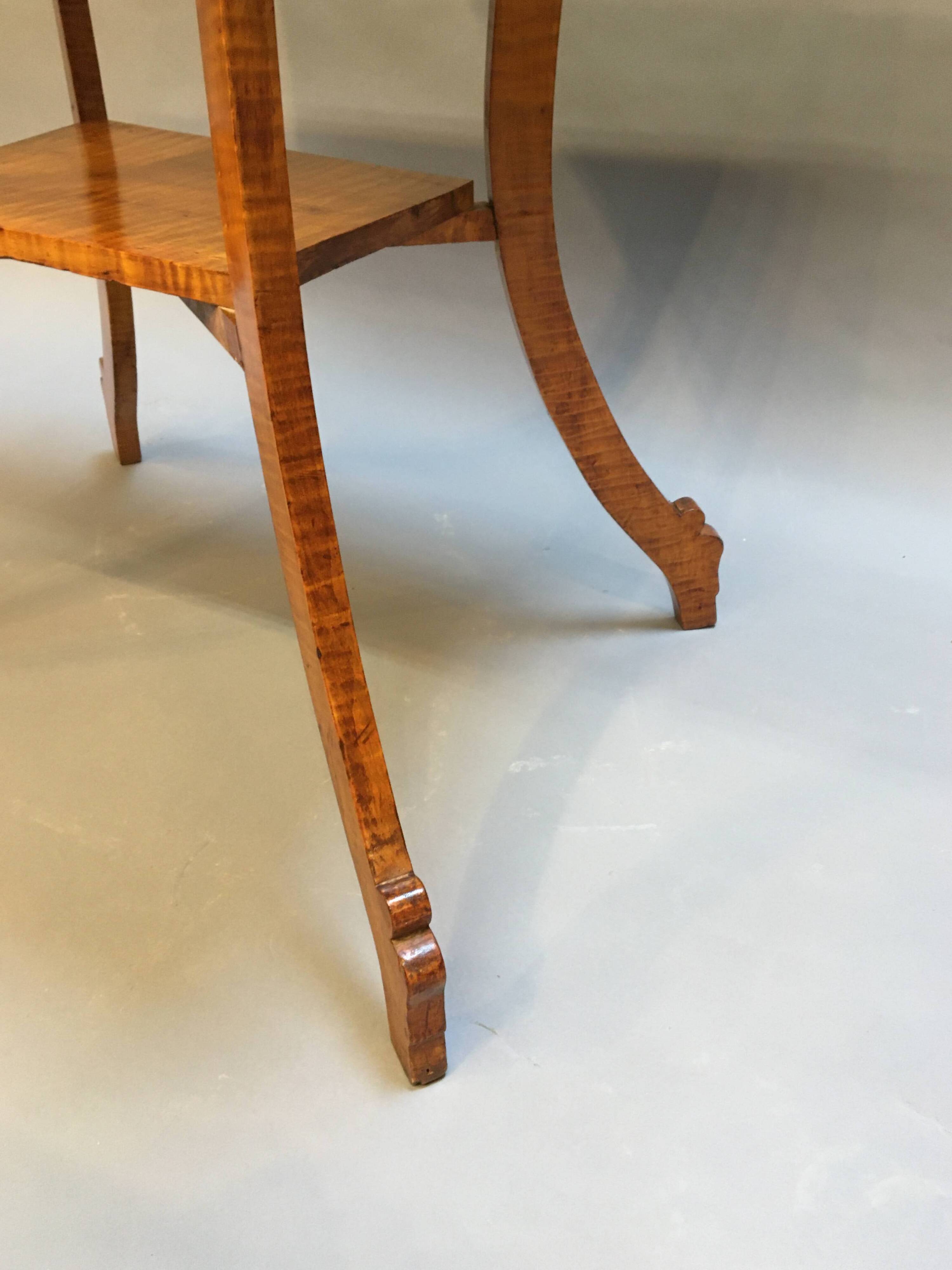 Art Deco karelian birch Table