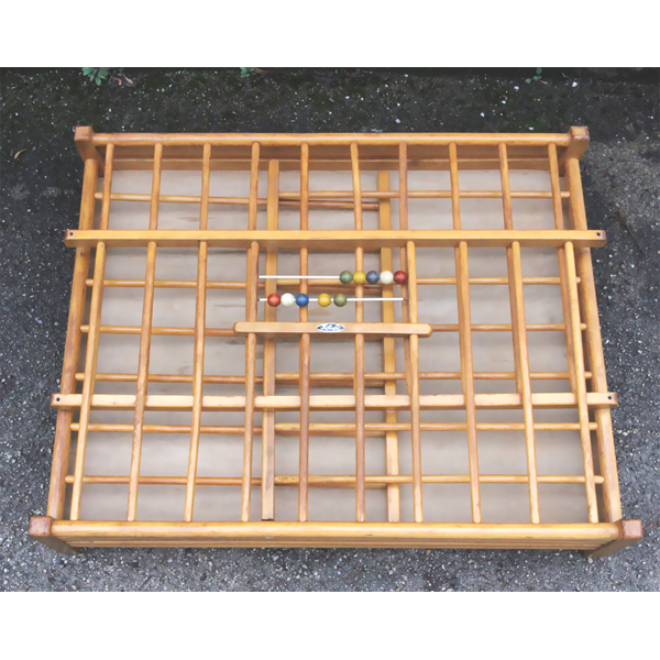 Lit Parc Bebe Kid Vintage En Bois Clair Et Son Boulier Pliable Selency Lit Parc Bebe Kid Vintage En Bois Clair Et Son Boulier Pliable Selency