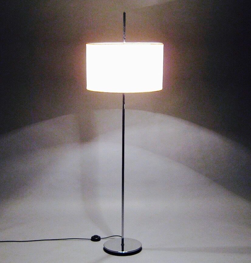 Floor lamp chrome 1950