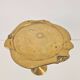 Brutalist Brass Amadeo Petit-Four Dish by Kurt Jesch for Fratelli Tonini, 1970s