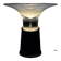 Vistosi - Leather and glass lamp circa 1970