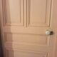 Old Haussmannian door 83x219.5cm with glazed transom frame.