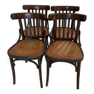 suite 4 chaises - bistrot