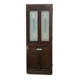 Porte d'entrée de style Art Déco en bois massif XX siècle