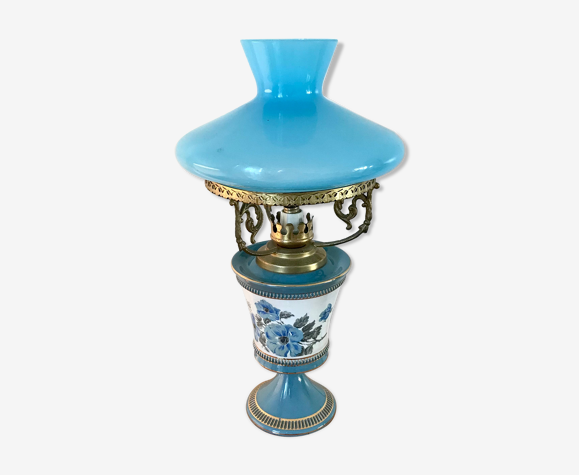 Ancienne lampe de chevet en céramique