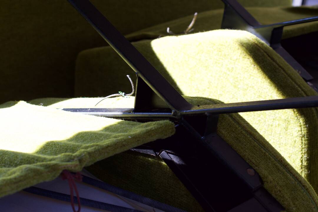 Sofa living room set - 2 designer armchairs 1960 by Pierre Guariche