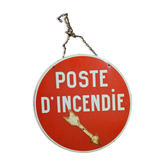 Ancienne Plaque emaillee