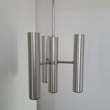 Vintage chrome pendant lamp