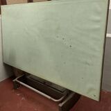 Vintage, heavy-duty ELITE Neolt Bergamo tekentafel uit Italië, met industri