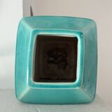 Glazed blue ceramic vase – Celadon style Chinese work