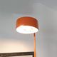 Large vintage orange lamp by Anders Pehrson for the Atelje Lyktan 1970