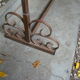 Wrought iron cloakroom