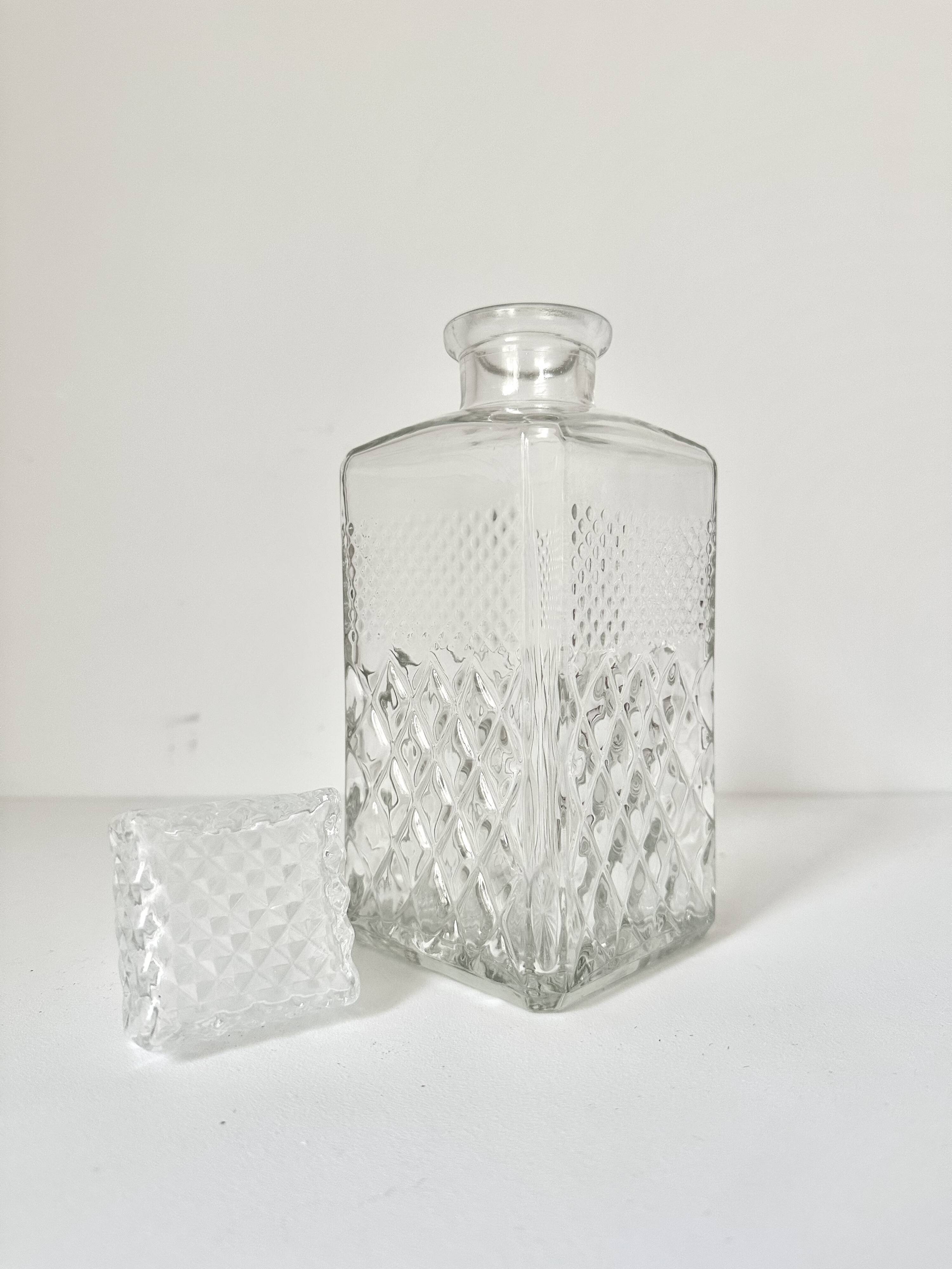 Carafe à whisky en verre