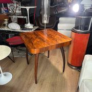 Table Spider en noyer de Jindrich Halabala, années 1950