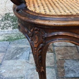 Louis XV-style shepherdess chair