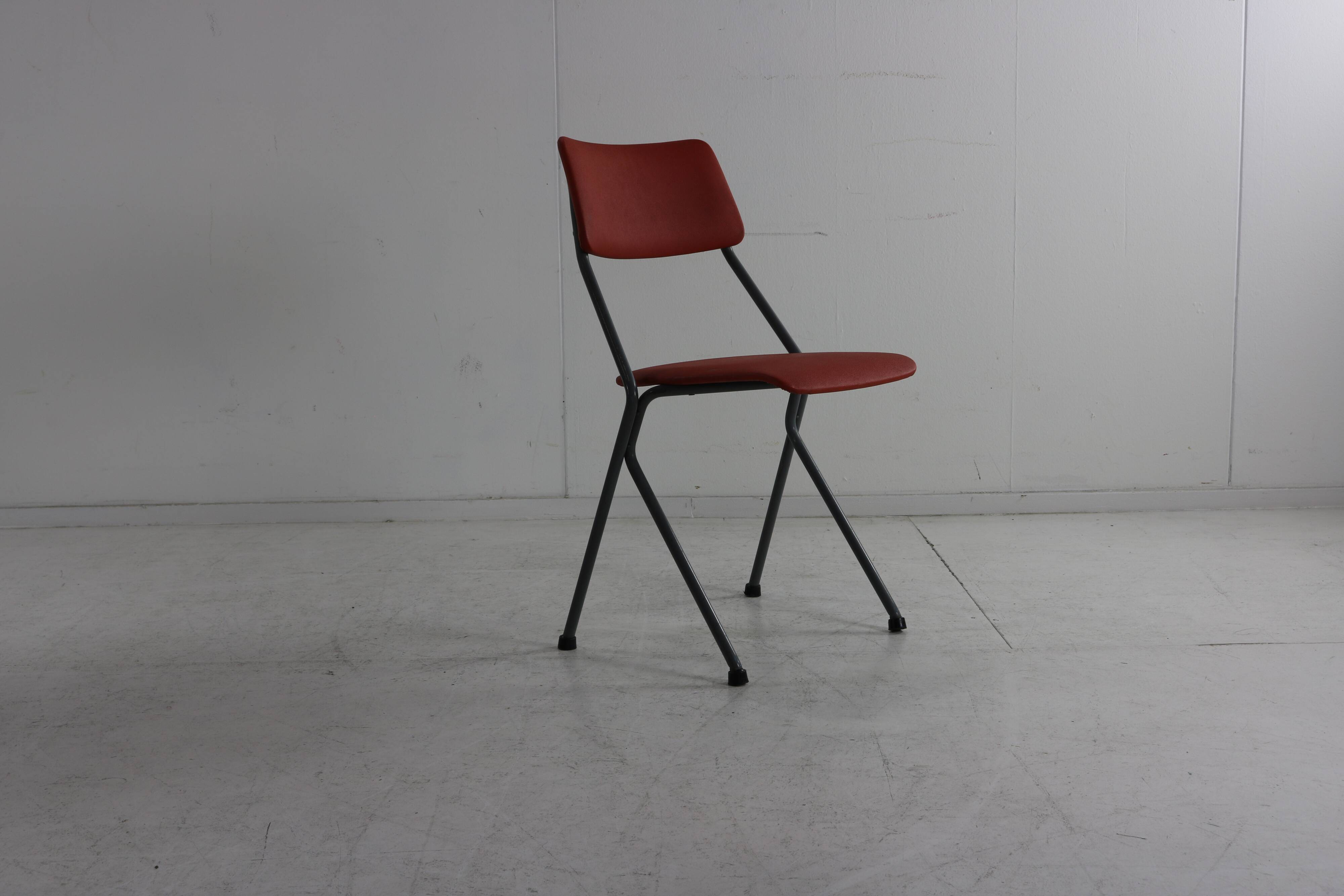 Set of eight stackable kitchen chairs by Ahrend De Cirkel Holland