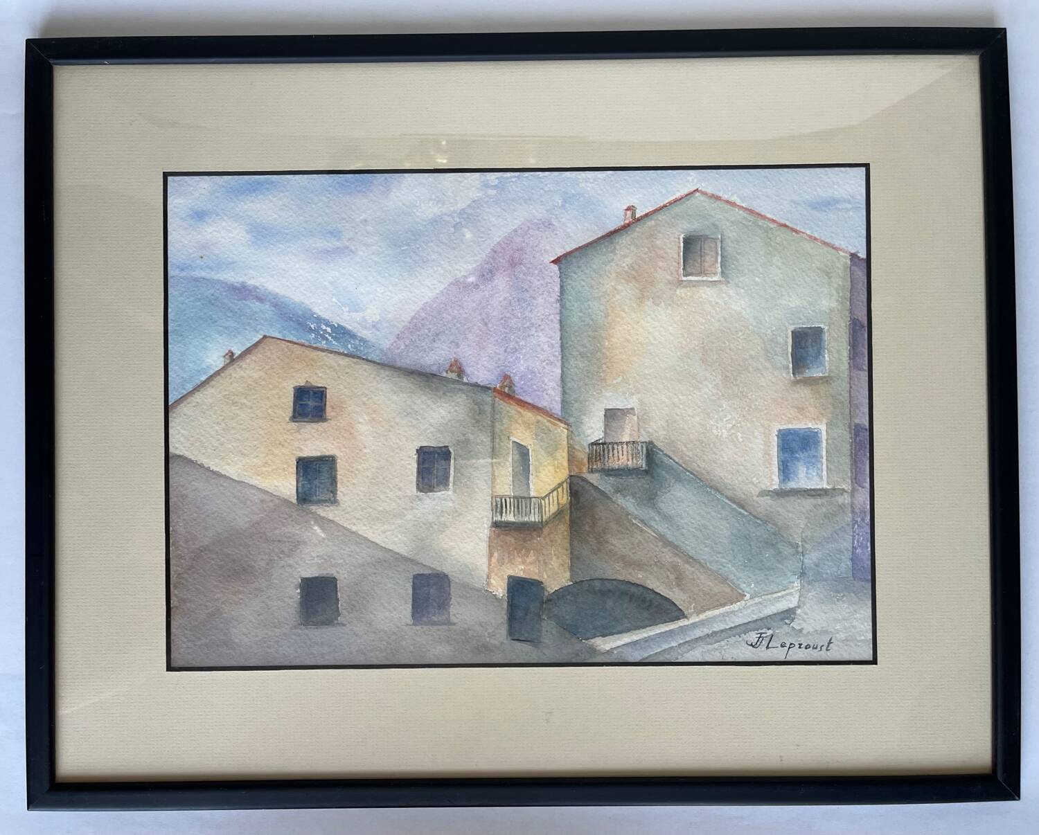 Painting: Watercolor - landscape