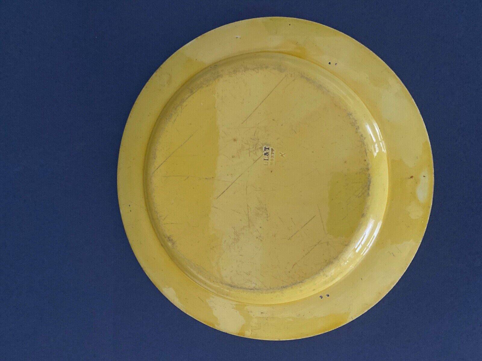 Rebus plate Creil and Montereau hollow marking