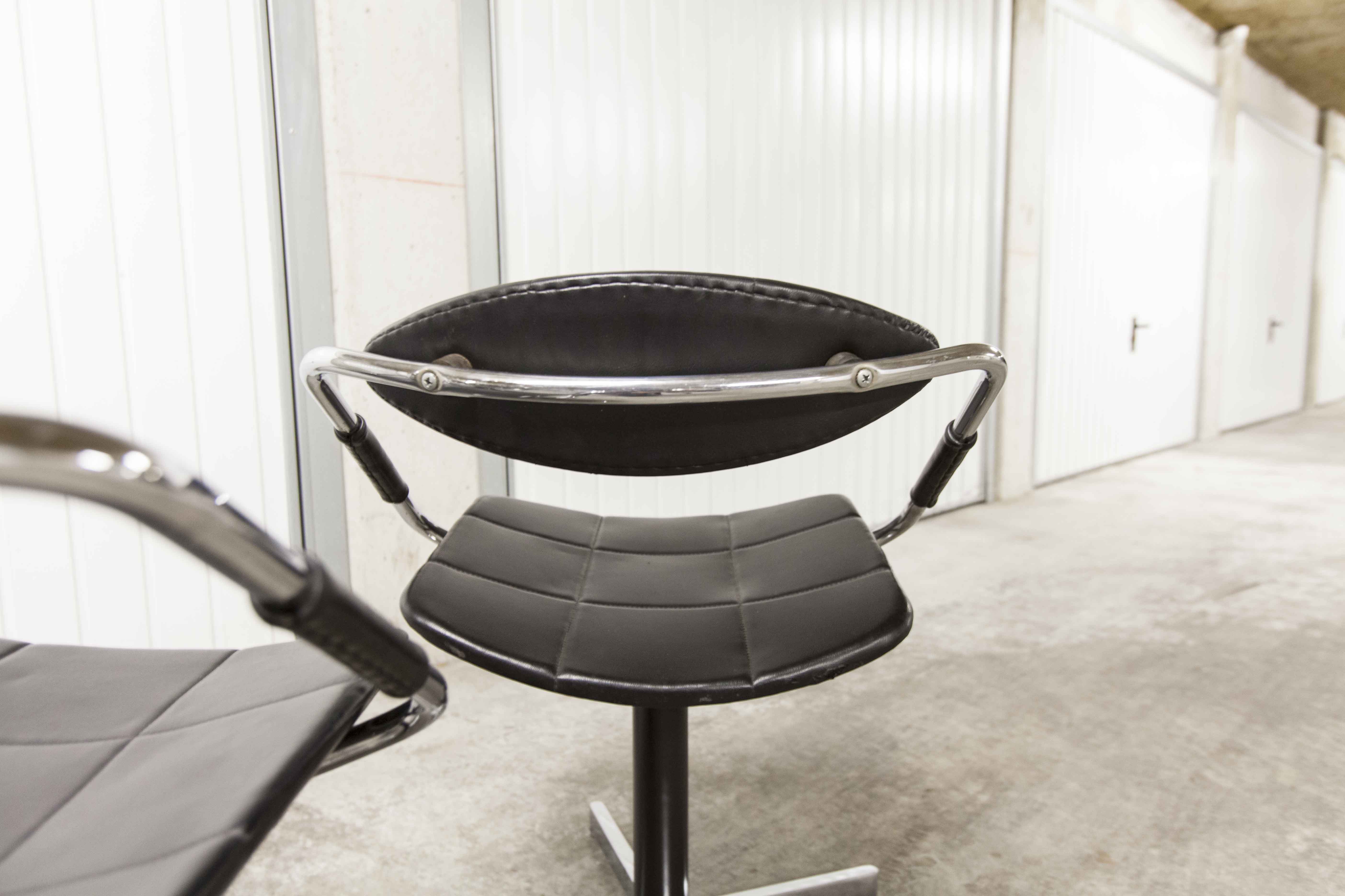 Set of 4 chairs armchairs Steiner model unesco 1962