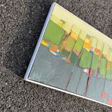 Vintage oil painting on canvas 1988 signed