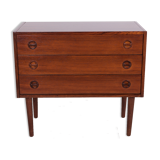 Commode danoise en palissandre du milieu du siècle, années 1960