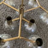 Swedish 9 ball pendant light from the 70s