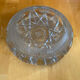 Vintage Cut Crystal Ashtray Saint Louis Style #E081