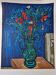 Isis Kischka (1908-1973) - Colour lithograph - Bouquet of flowers
