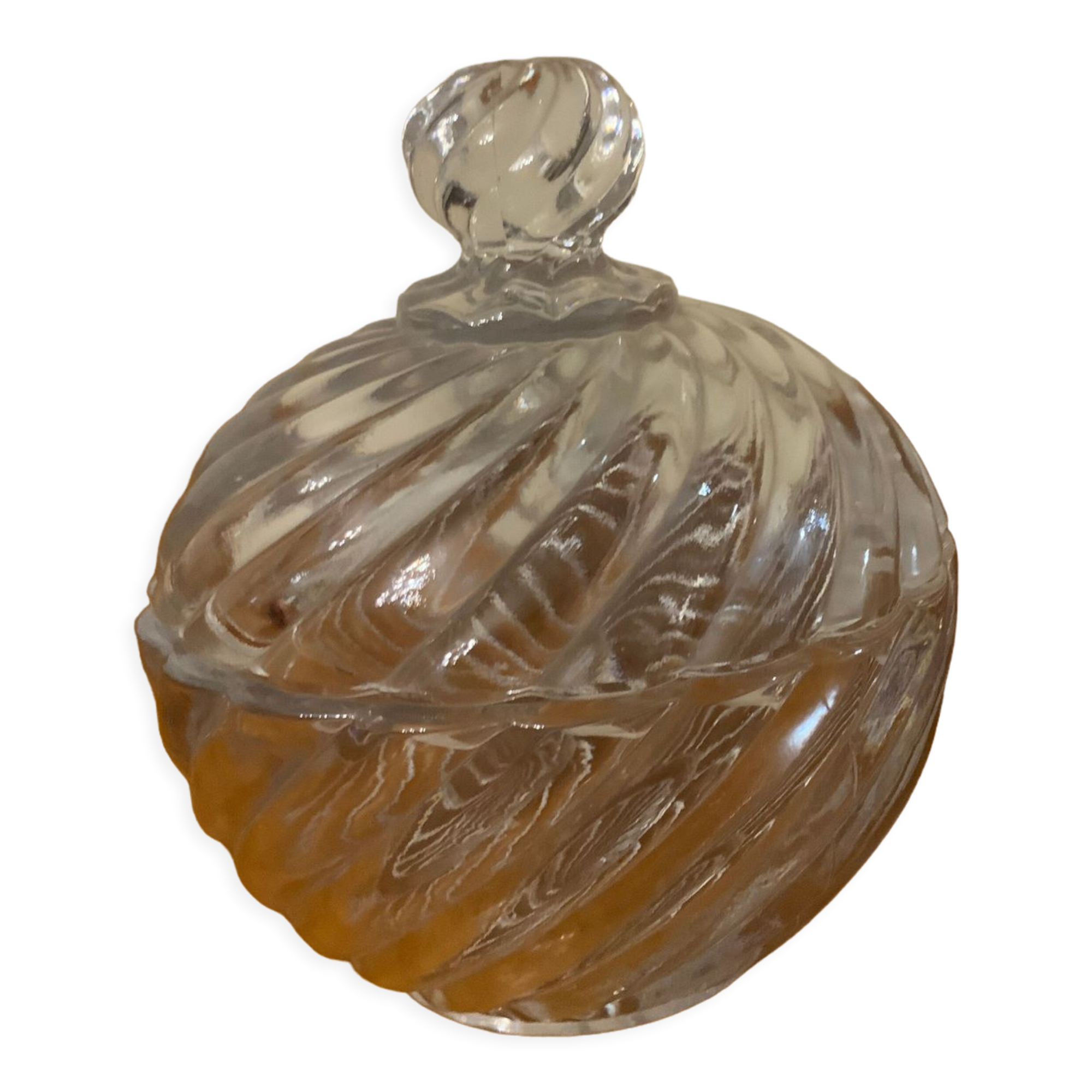 Baccarat crystal candy box