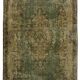 One-of-a-kind turkish handwoven vintage rug - rustic vintage charm 265x 161 cm