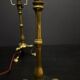 Circa 1910 Pair Of Faraday & Son Brass Pullman Lamps