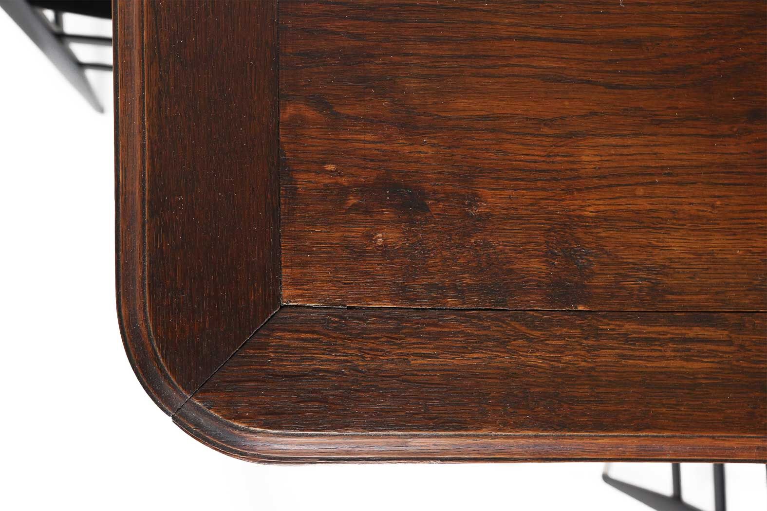 Antique oak dining table 1900