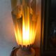 Lampe drappée