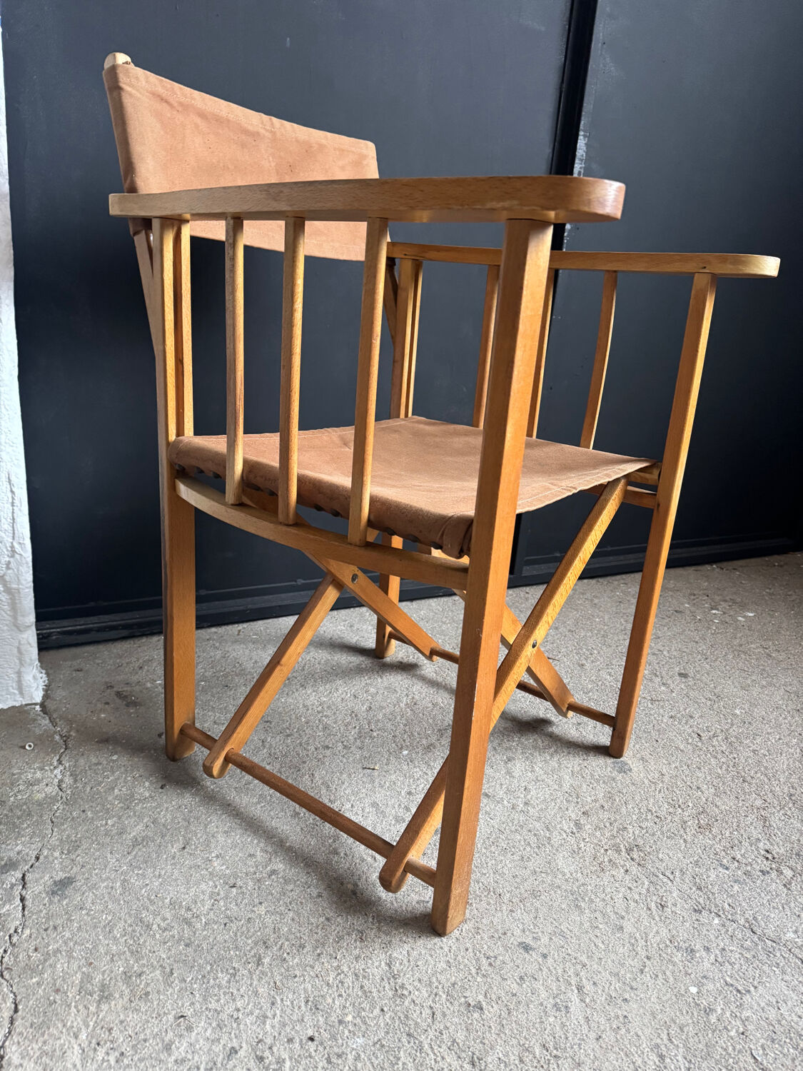 Director's chair from the 1950s.