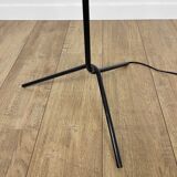 Lampadaire design années 50 pied filaire en métal