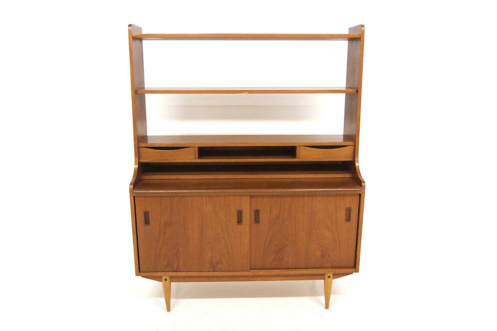 Scandinavian teak secretary desk, Sweden, 1960