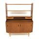Scandinavian teak secretary desk, Sweden, 1960