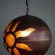 Brutalist suspension lamp Nanny Still McKinney, 1960