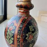 Handpainted metal Indian gourd