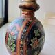 Handpainted metal Indian gourd